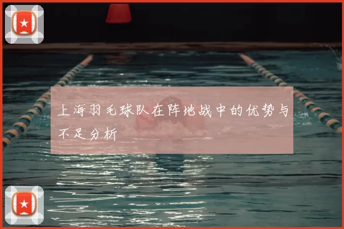 上海羽毛球队在阵地战中的优势与不足分析