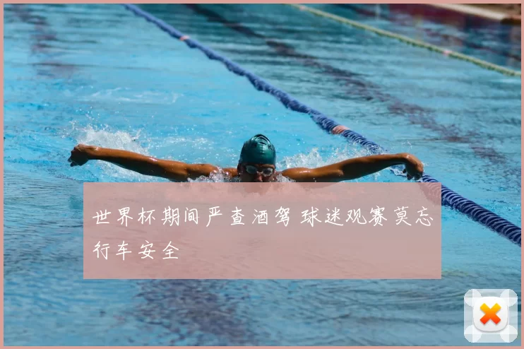 世界杯期间严查酒驾 球迷观赛莫忘行车安全