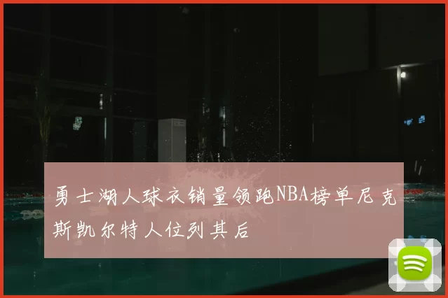 勇士湖人球衣销量领跑NBA榜单尼克斯凯尔特人位列其后